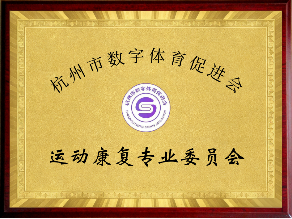 杭州市数字体育促进会运动康复专业委员会