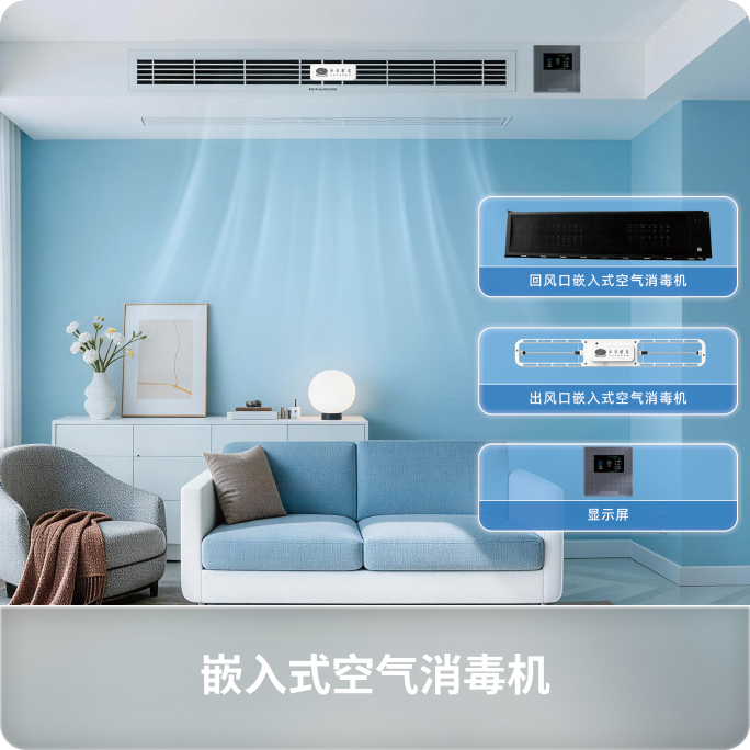 嵌入式空气消毒机